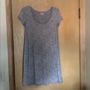 Hollister Gray Mini Knit Dress